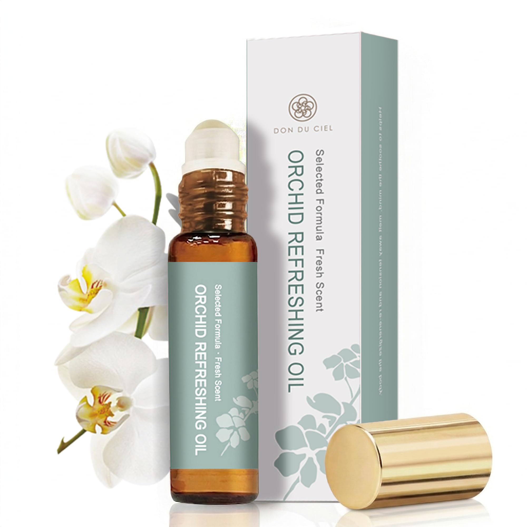 Organic Kid-Friendly Orchid Essential Oil Blend Roll on, 5 ml
