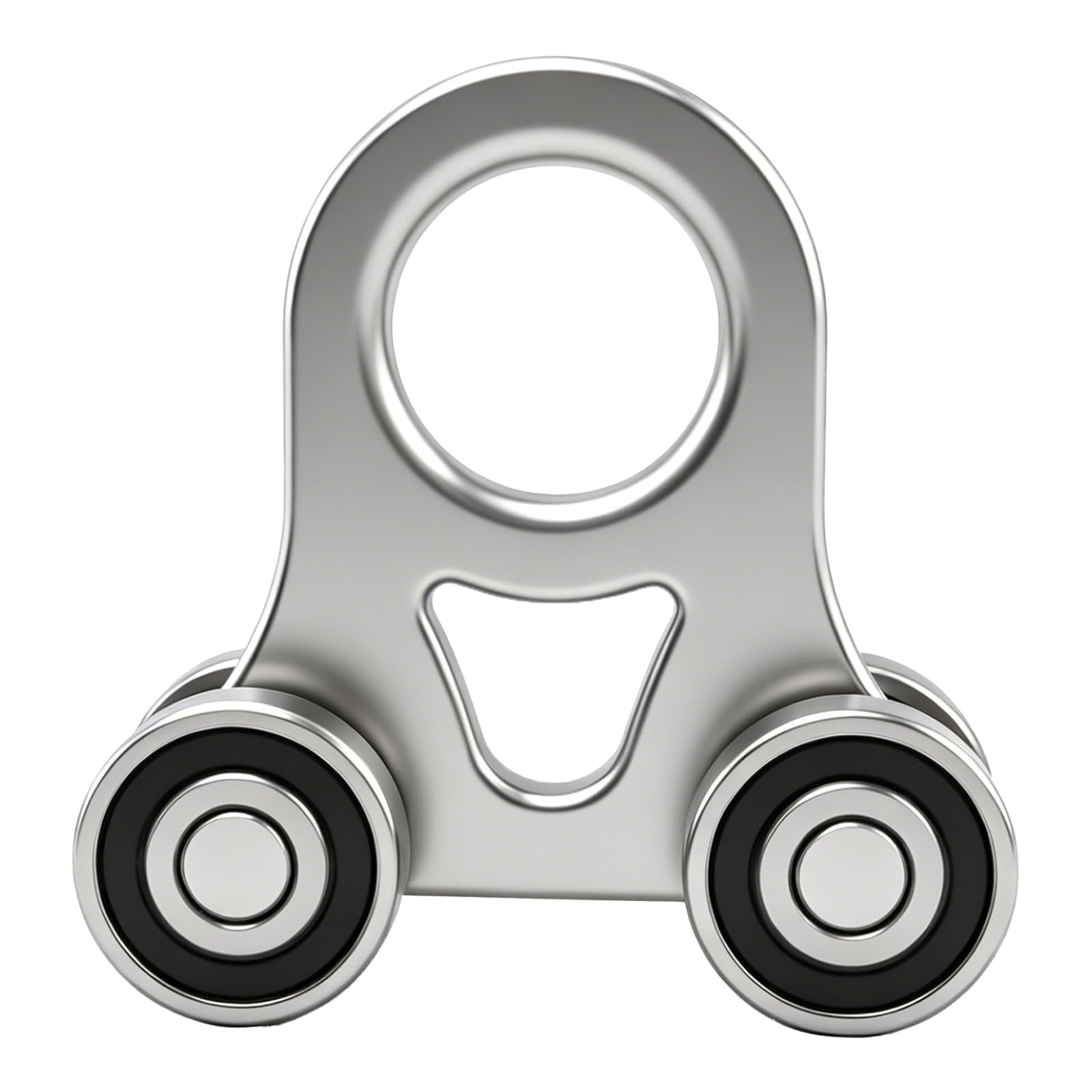 4-Wheel Silent Trolley Rollers, Four Bearing Trolleys Compatible with 1-5/8'' Wide * 1-5/8'' High Strut Channel Trolley Track, 4 PCS — Amazon image 9