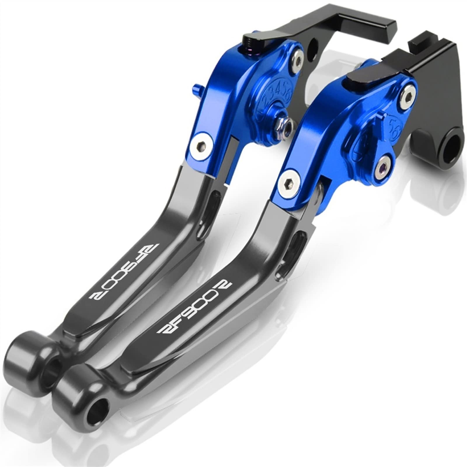 PIOYERG Compatible for Suzuki RF900R RF900 R 1994 1995 1996 1997 Motorcycle Folding Extendable Brake Clutch Levers Adjustable with CNC Accessories(6)