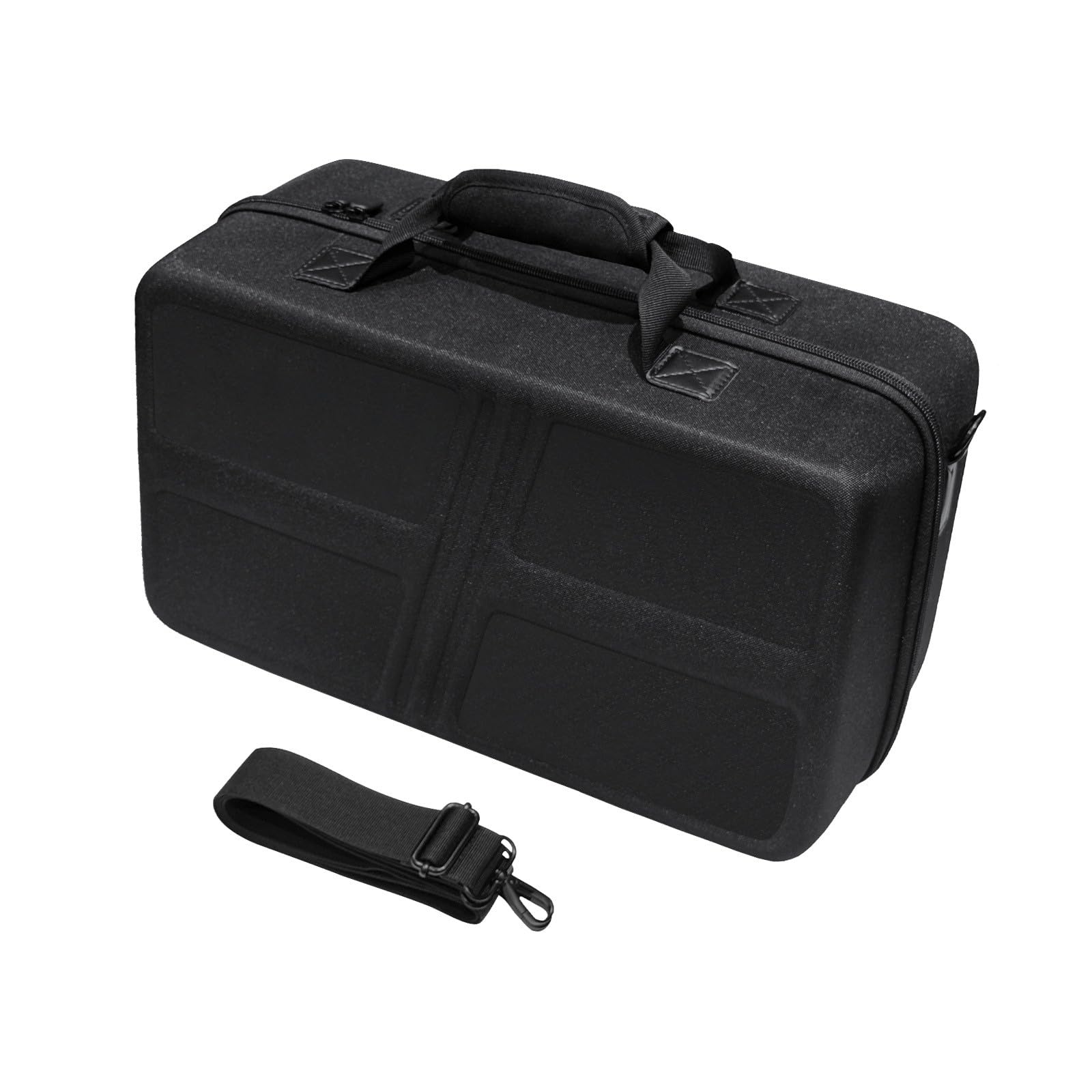 Snorvixre Reise Tragetasche mit verstellbaren Schultergurten, Nylon Aufbewahrungstasche, Schutzhülle für P5-Konsolen und Zubehör, Gaming Zubehör Tasche