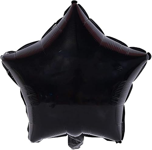 Miniatura 6 de Paquete de 10 globos de papel de aluminio en forma de estrella, globos de aluminio Mylar de 18 pulgadas, decoraciones para fiestas de cumpleaños,