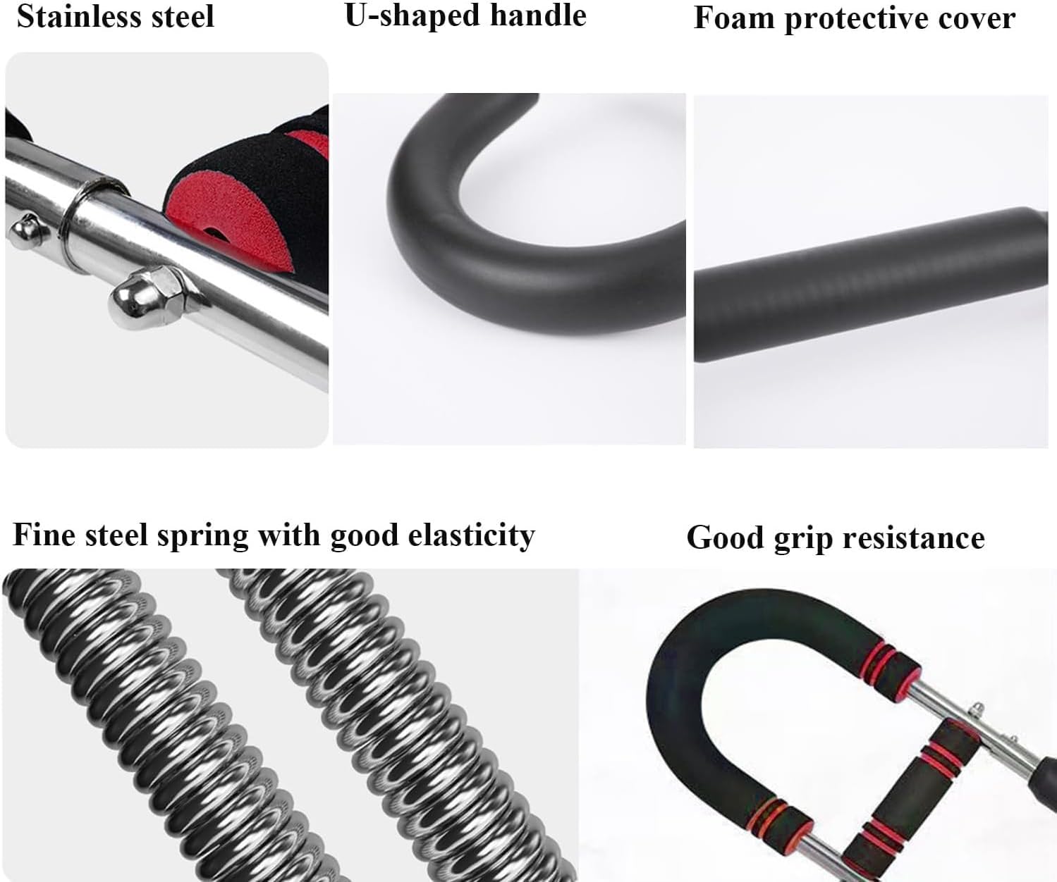 Twister Arm Trainer Adjustable 60-100lb Chest Shoulder Forearm Strength System Portable Full Body Workout Equipment for Home Gym Men Women Fitness Training