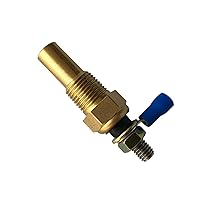 Vista 2 de Universal Water Coolant Oil Temp Sensor Temperature 1/8 Npt Electrical Sender Transmission Sensor Unit