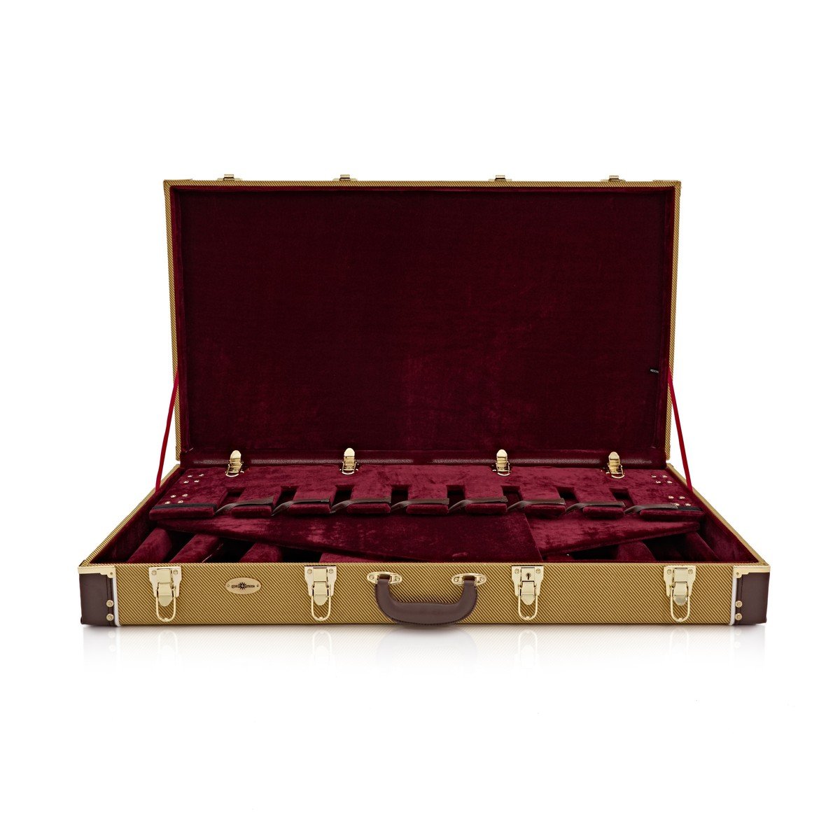 Custodia 8 chitarre by Gear4music, Tweed