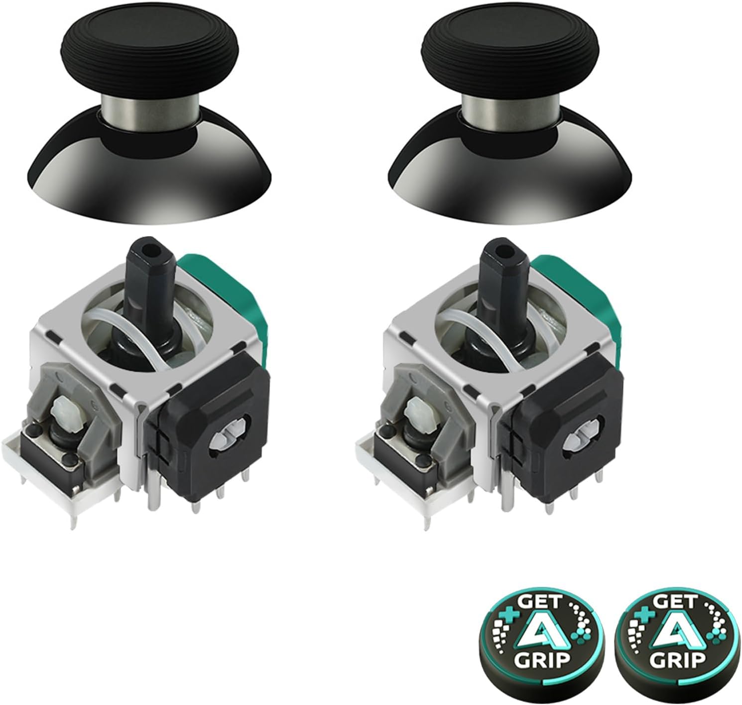 GuliKit TMR Electromagnetic Joysticks for Xbox Series X/S Controller, Stick Replacement Accessories for Xbox Series X/S Controller, Thumbstick Caps included