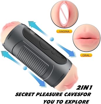 2in1 Silicone Hands Free 3D Realistic Sucking Men Underwear D62357