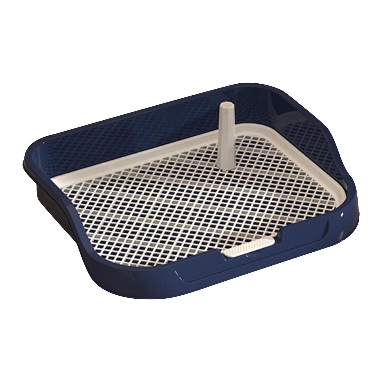 Plateau litière grille pour l'entraînement intérieur extérieur de votre chiot