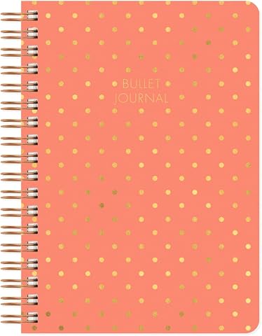 Le Color Noktalı Bullet Journal Pro Defter Shine Mercan 17x24
