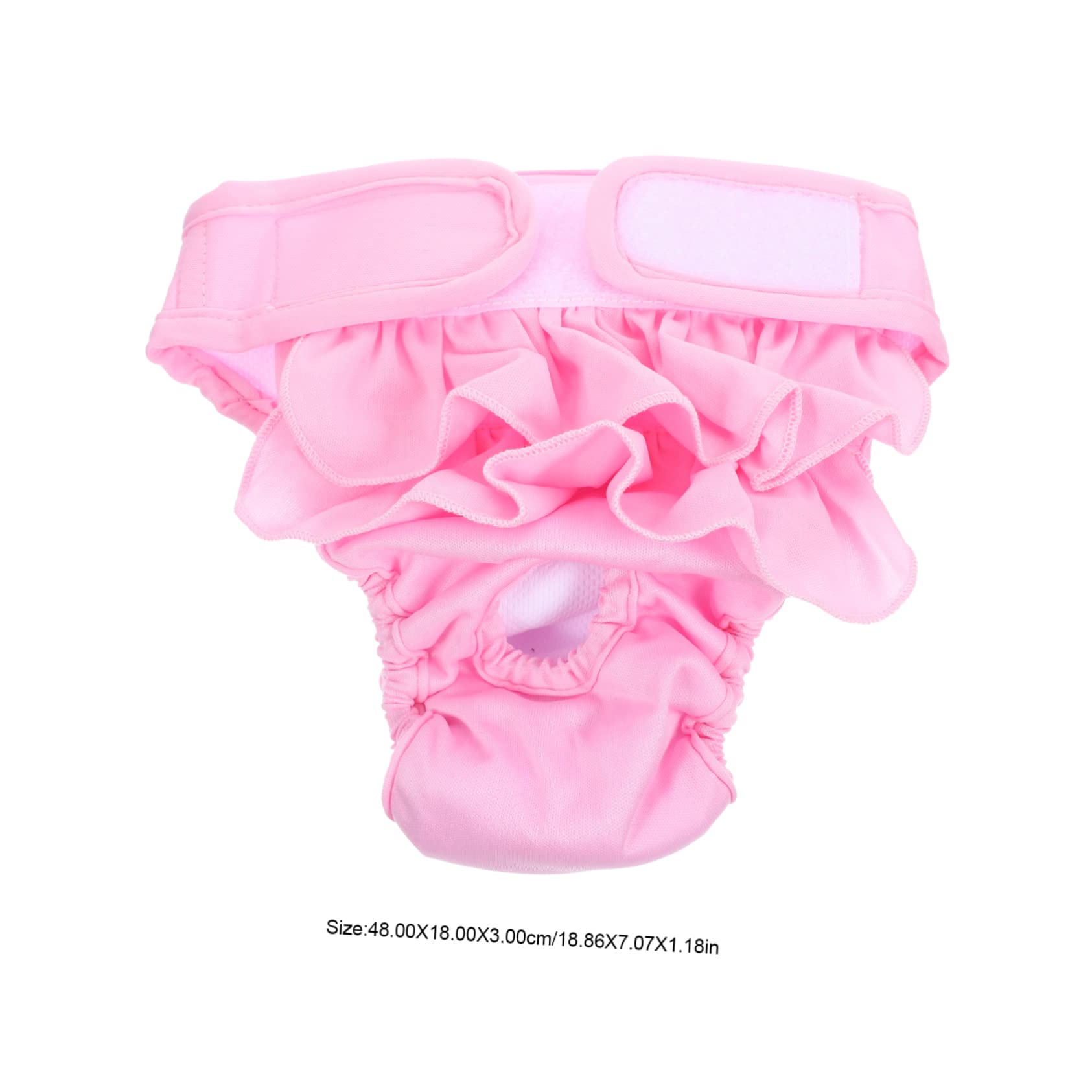 VANZACK Pet Diaper Panties for Dogs Washable Puppy Diapers Pink Dog Period Panties Puppy Sanitary Pant