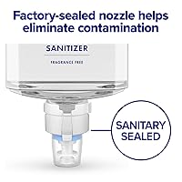 Vista 4 de PURELL Gel desinfectante de manos avanzado, aroma limpio, repuesto de 40.6 fl oz para dispensador automático de desinfectante de manos PURELL ES6