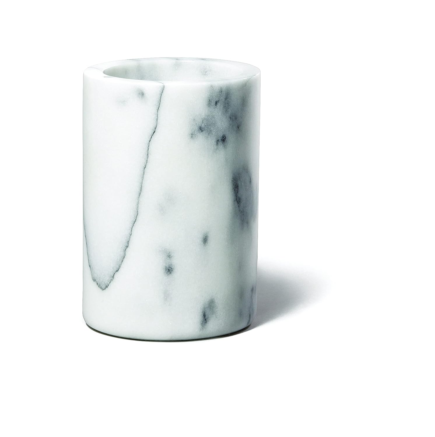 Tablecraft 5488 Cash & Carry Wine Cooler, 5" Dia. x 7" H, Black Marble