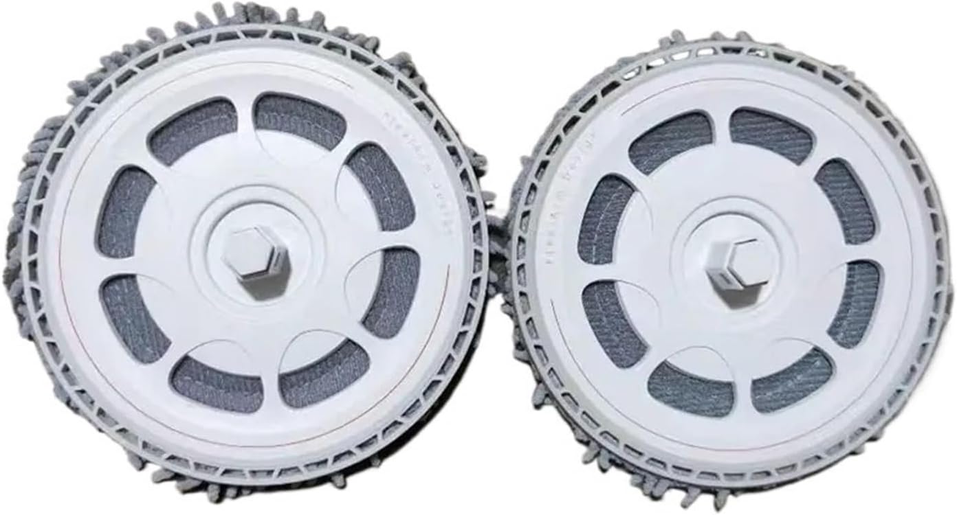 Assembly Original Mop Tray,Cloth Holder, Mop Mount,Compatible for Roborock Q Revo MaxV/Q Revo Pro / V20 Vacuum Cleaner Parts(2plates 2mops)