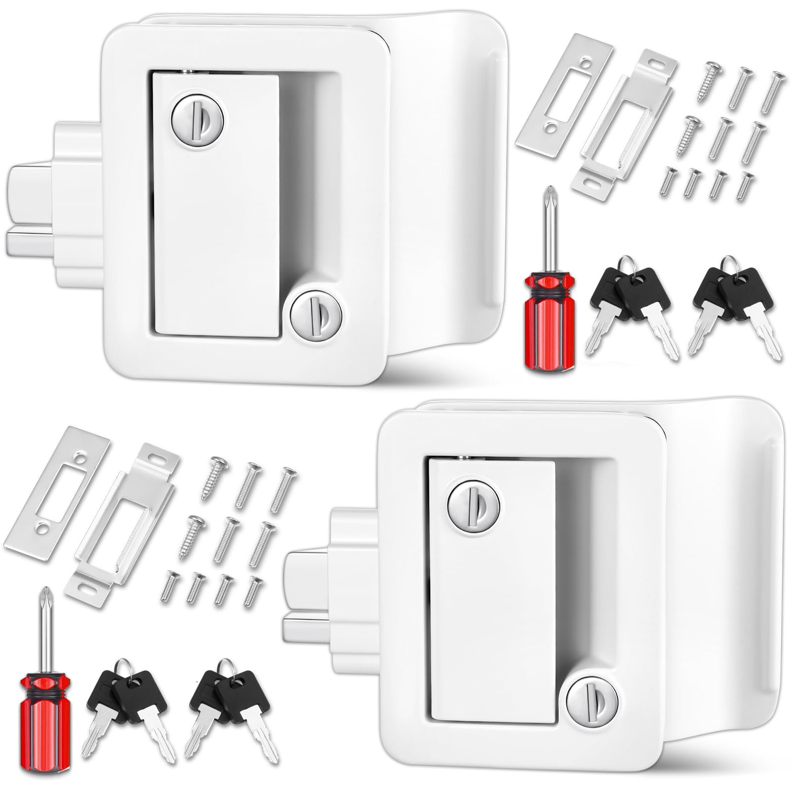 Ramkle 2 Pack RV Entry Door Locks