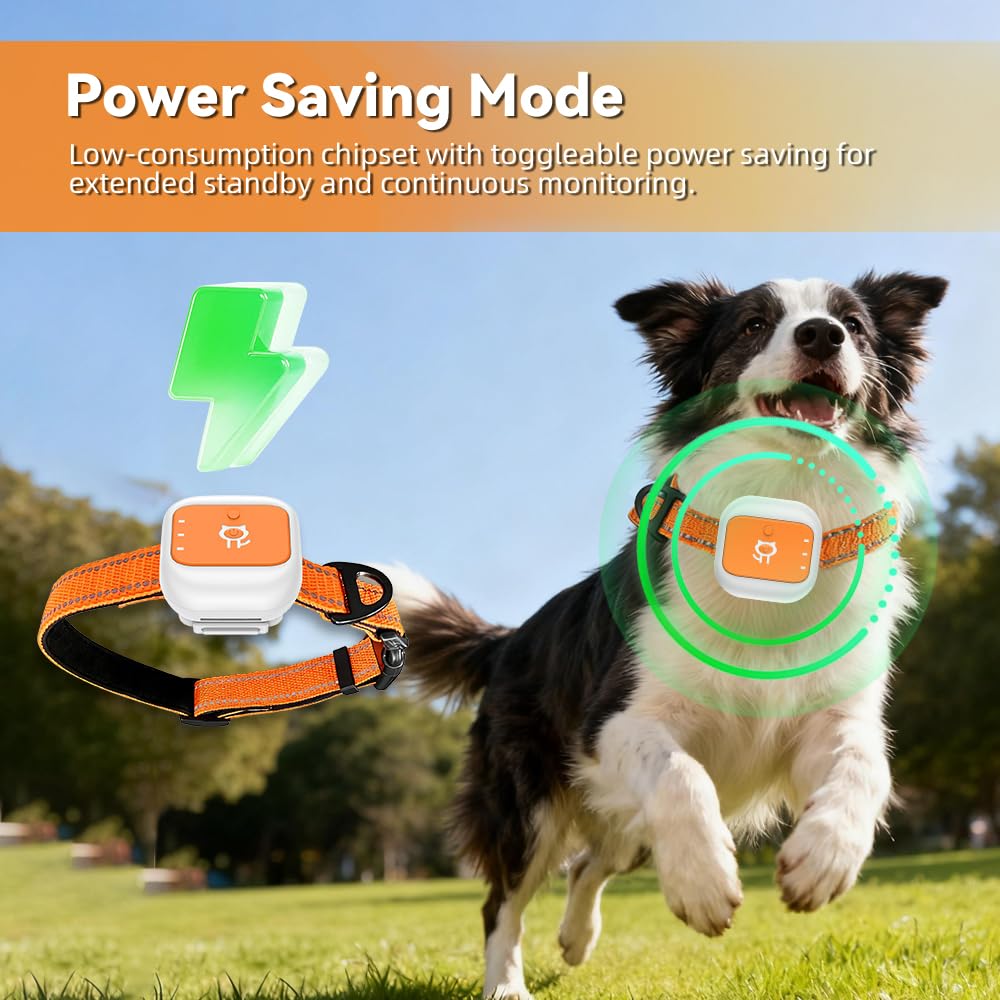 Rastreador GPS Gato Perro, Seguimiento GPS En Tiempo Real, Avisos De Salud, Alertas Antifuga, Alerta De Valla Electrónica, Historial De Rutas, Resistente Al Agua IPX7, SIM 4G Incorporada