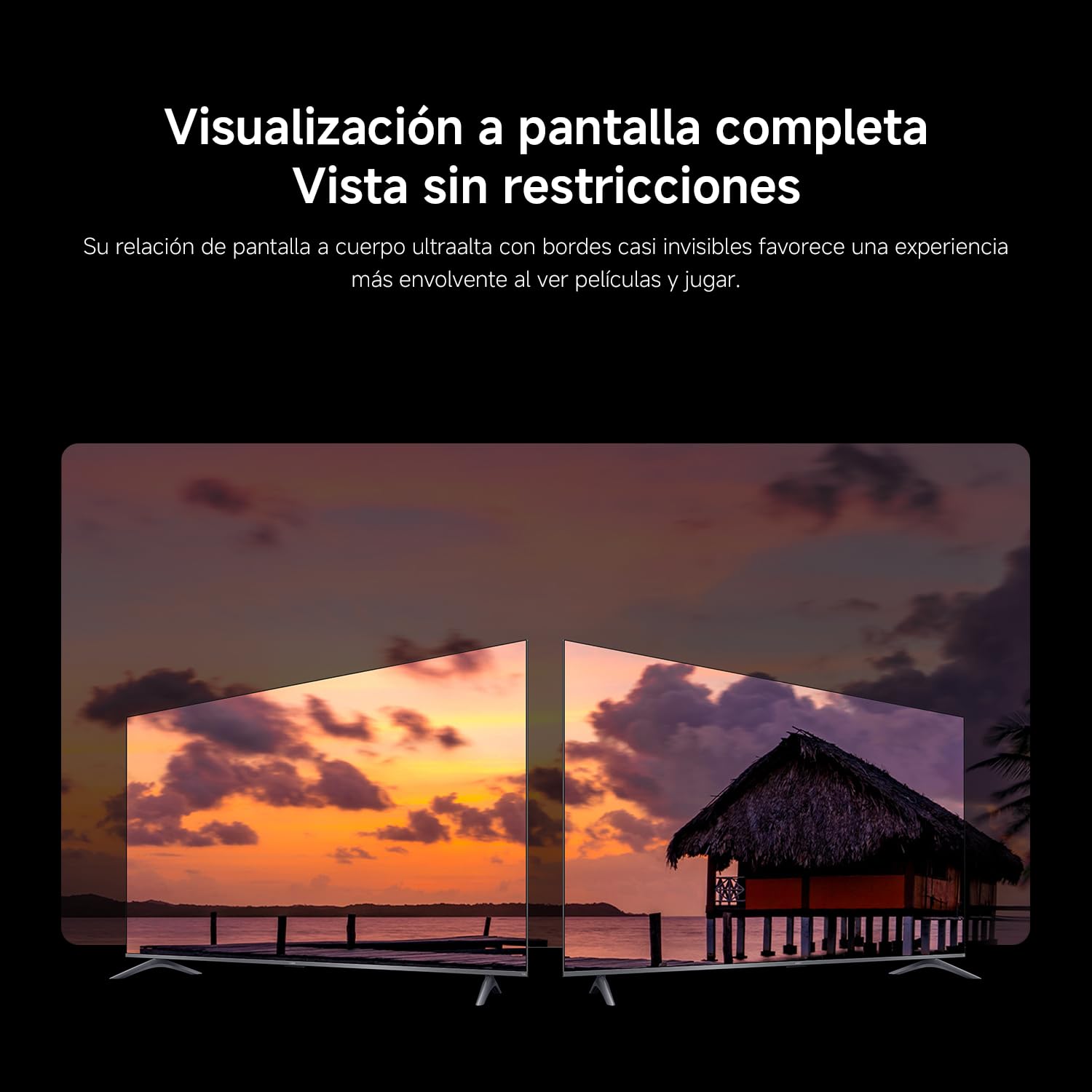 XIAOMI TV F Pro 65, 65 Pulgadas (165 cm), 4K UHD QLED, Smart TV, Fire OS8, Control por Voz Alexa, HDR10+, Modo Game Boost 120Hz, MEMC, Compatible con Apple AirPlay