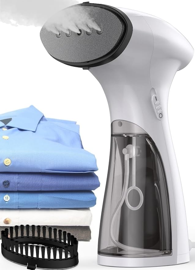 Blesgam Portable Steamer: Compact 1600W, Effortless Wrinkle Remover