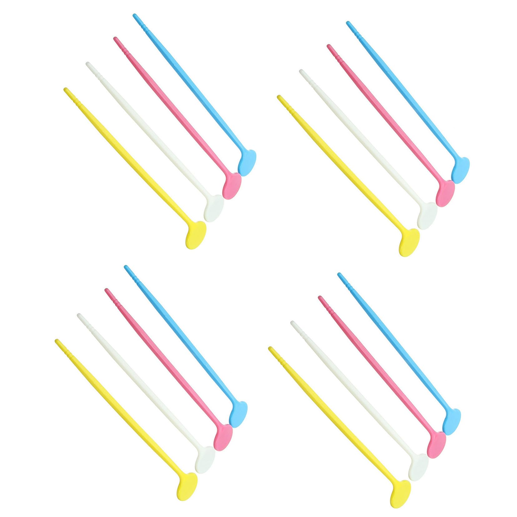 Specchietti Per La Bocca Blu, Set Da 100 Pezzi Per Ispezione Orale e Ritrattore Lingua, Strumenti Igiene Orale Per Uso Domestico e Professionale