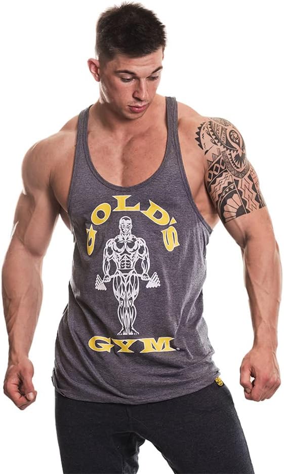 Gold's Gym GGVST003 Men's Muscle Joe Premium Stringer Vest