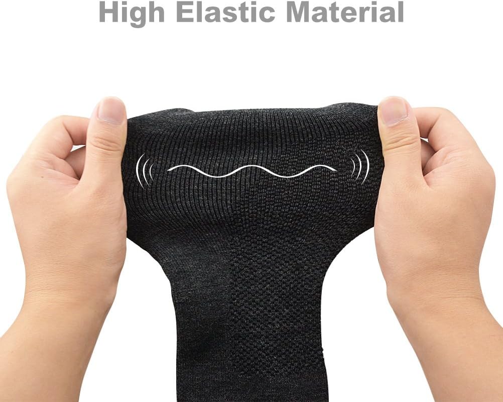 ZIONOR Ski Snow Socks High Knee Merino Wool Warm Plush Padded Elastic Fast Dry for Men Women Skiing Snowboarding : Clothing, Shoes & Jewelry