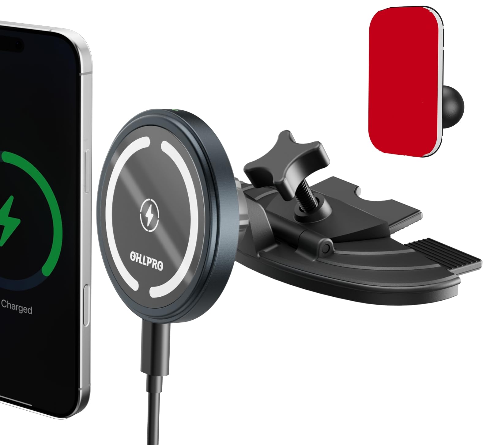 スマホアクセサリー iToolsBT 2.0 Amazon.co.jp: OHLPRO スマホホルダー 車 ワイヤレス充電器 mag-safe