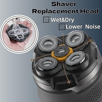 Shaver Replacement Blades Compatible with Microtouch Titanium Head Shaver