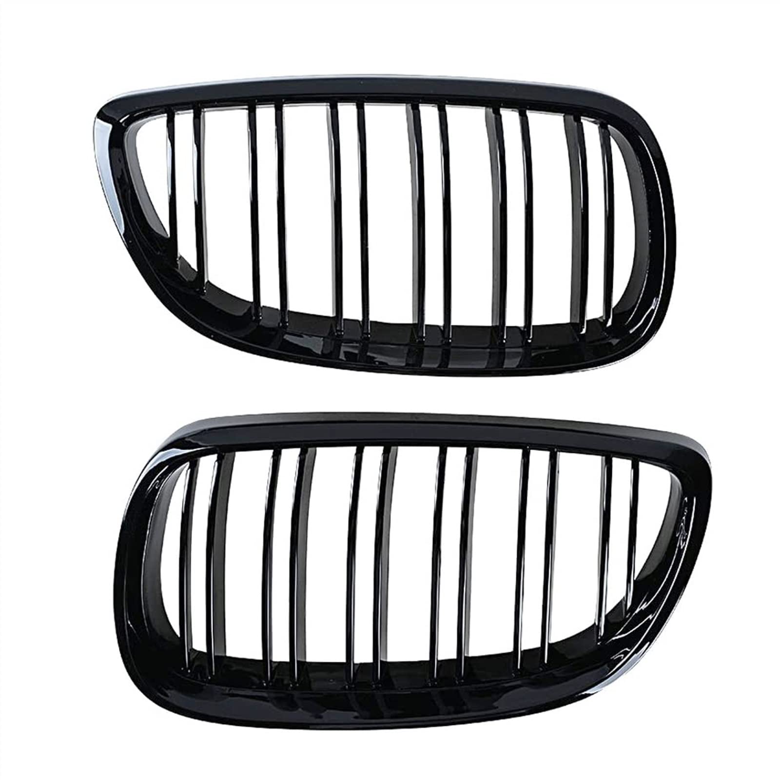 Rejilla de radiador tipo parrilla riñón doble línea para parachoques de coche E92 E93 8