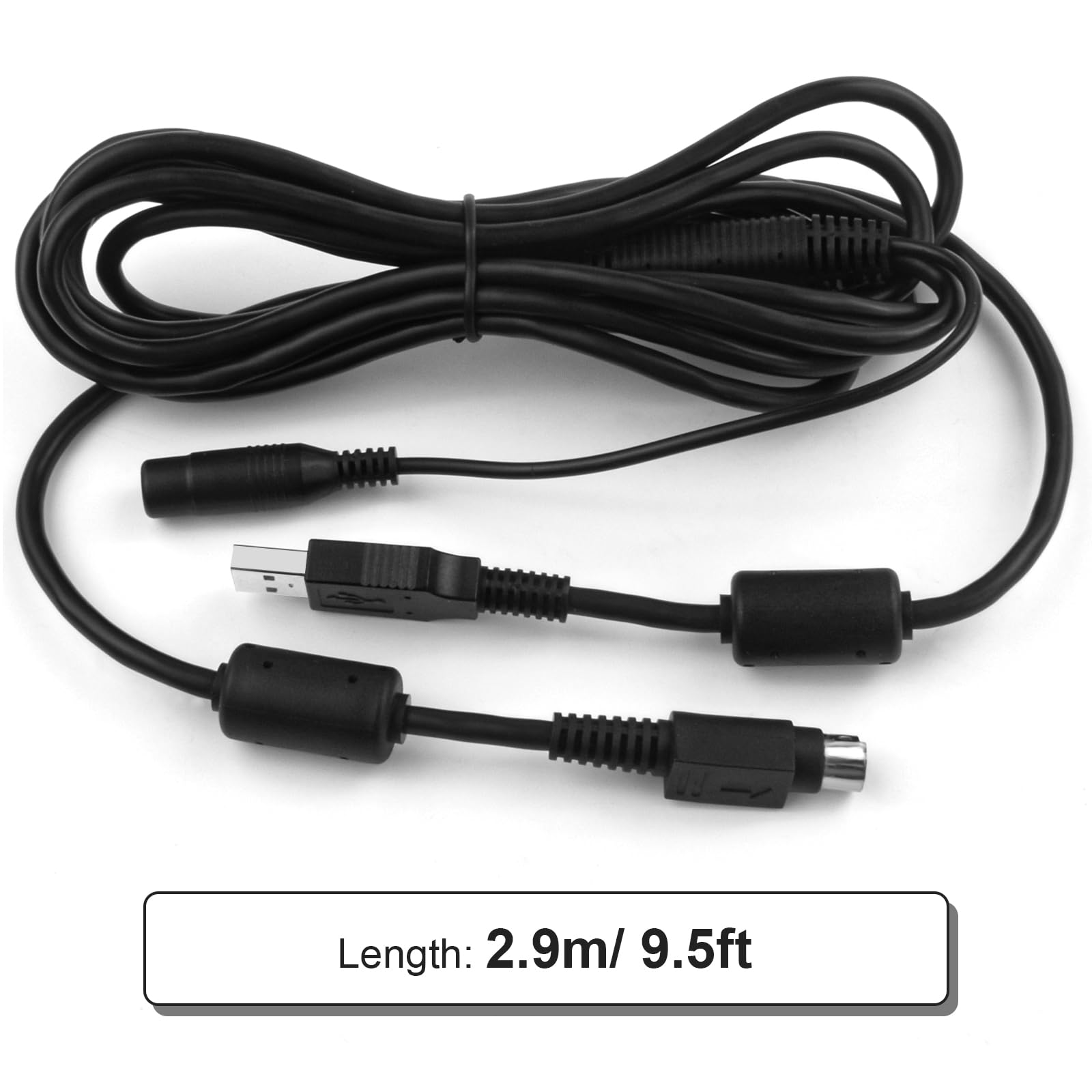 Zapasowy kabel zasilający USB do kamery internetowej Logitech PTZ Pro / CC2900e 2900ep CC3500e 3000e Webcam 3,5 m