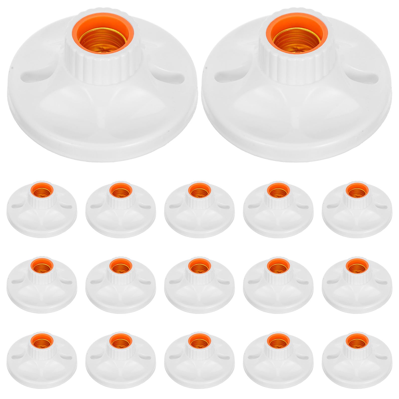 Douille E27 à Vis 24 Pièces Support de Lampe en Bakélite 120 MM Grosse Puissance 250V Douille D’Éclairage pour Ampoules LED et Suspensions Accessoire Électrique Sécurisé pour