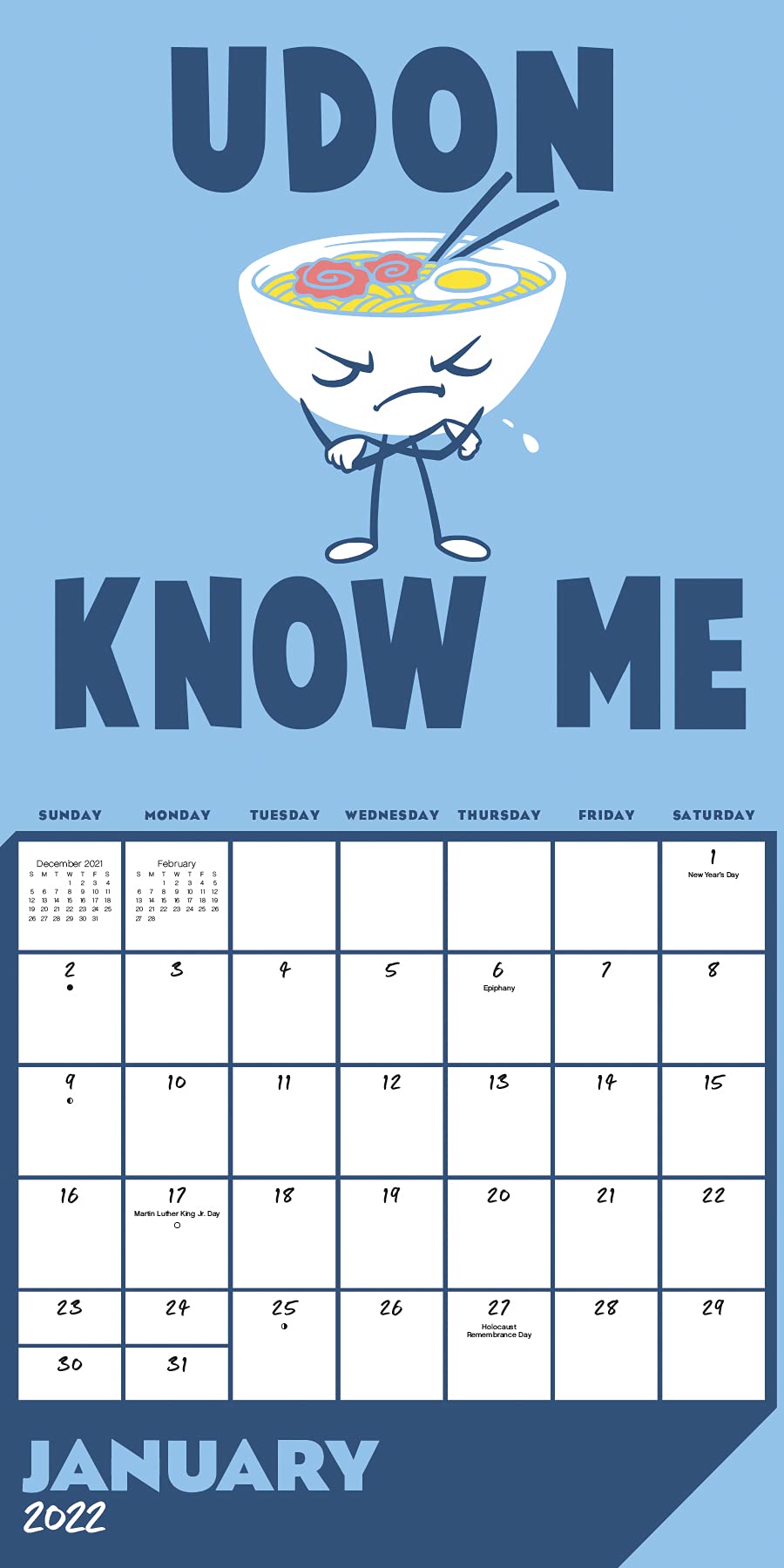 Buy Puns Away Calendar 2022 Deluxe 2022 Humorous Puns Wall Calendar