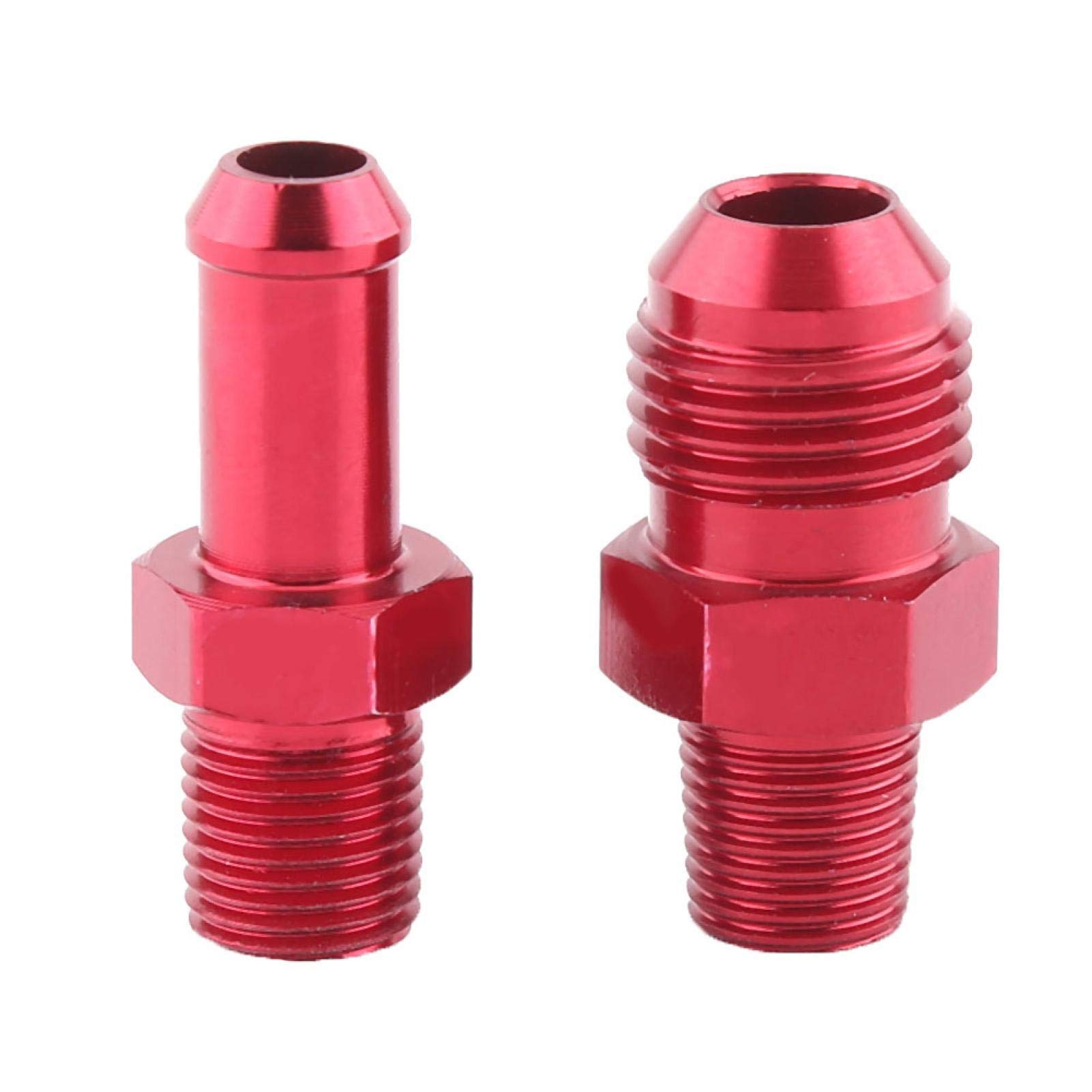 Kit De Adaptador De Riel De Combustible, 1/8 NPT Adaptador De Regulador De Presión De Riel De Combustible Reemplazo De Aluminio Para Adaptador De Riel De Combustible Adaptador De Línea De Combustible