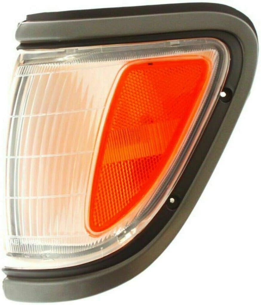 TYC 18-3282-00 81620-04030, TO2520144 Parking Side Marker Cornering Light w/Bulb Gary Trim 95-97 Tacoma 4WD Front Left (Driver)