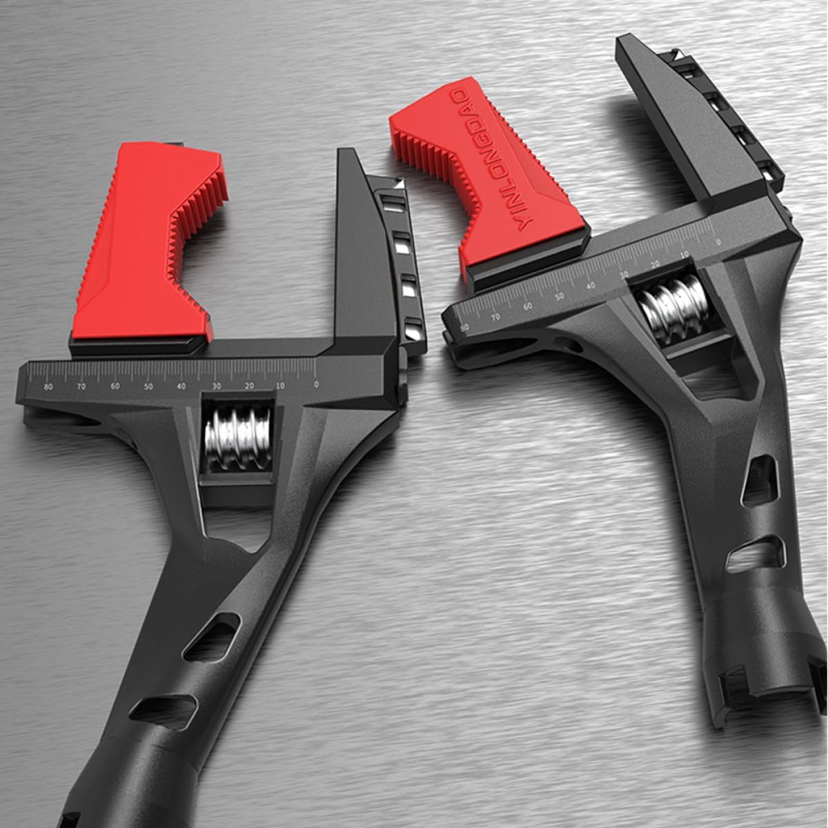 Multi-functional Basin Wrench Adjustable Faucet Spanner Tool 24-in-1 Short Handle Plumbing Maintenance Sink Installation Repair