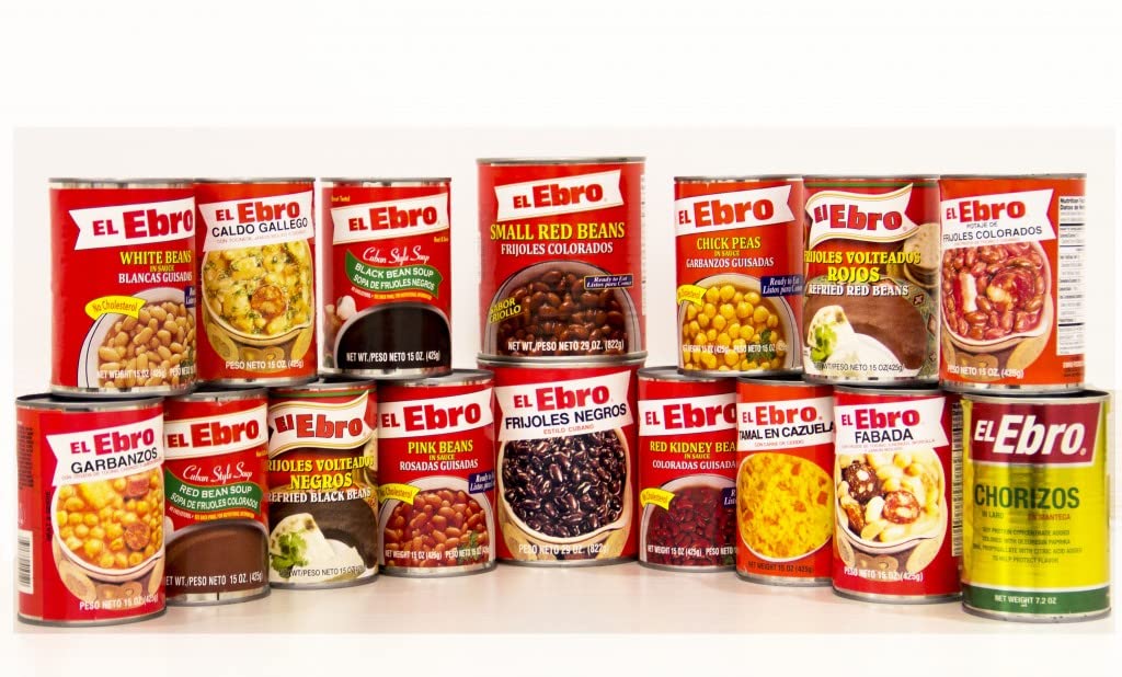 Ebro Foods El Fabada White Beans. Delicious Ready To Eat 12/15oz Case