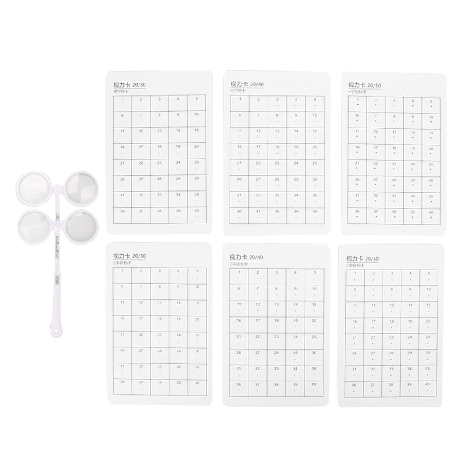 SALUTUYA Adjustable Optometry Flip Optical Flipper, for Improving Visual Clarity(±200 degrees), UNIVERSAL