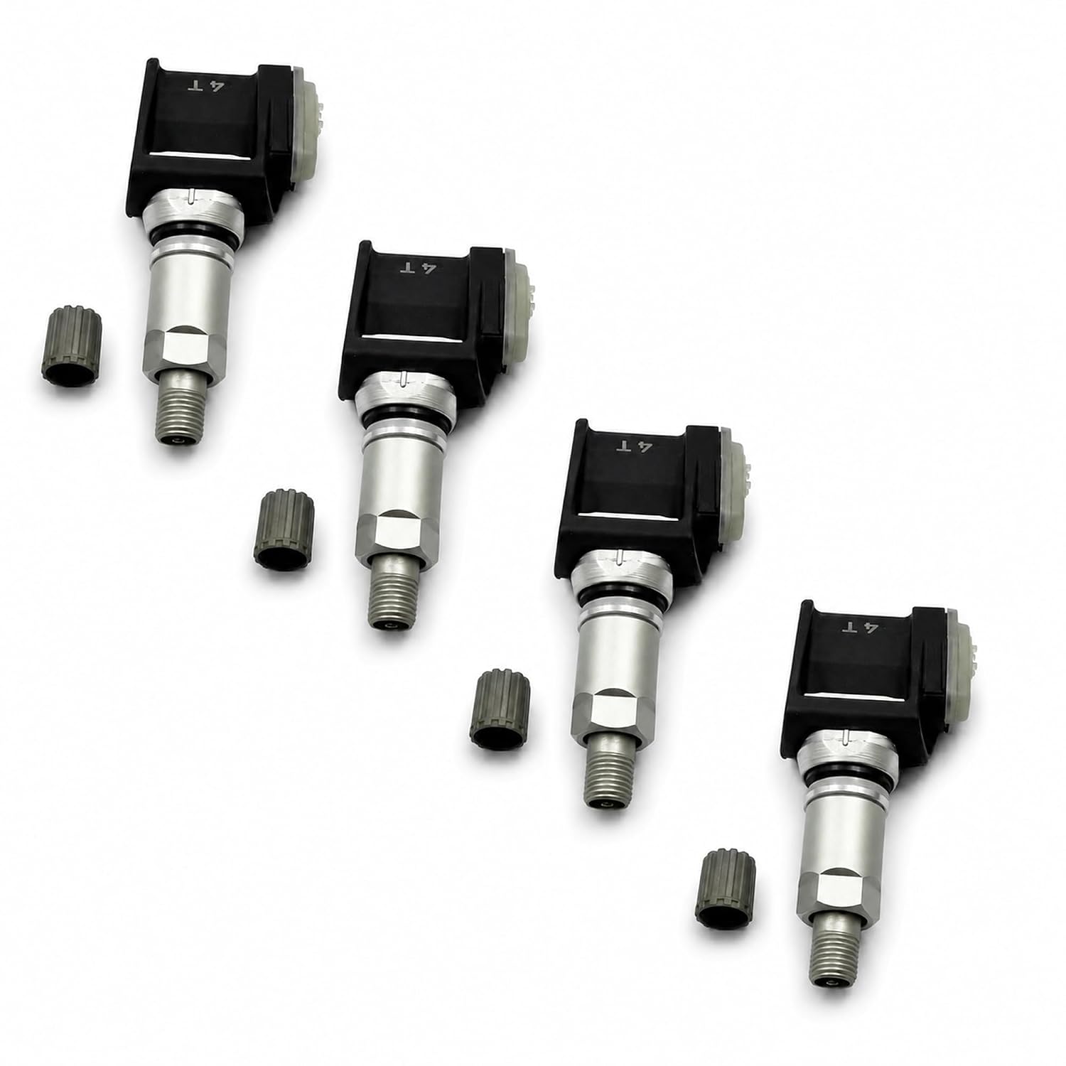 86803857 4PCS Trailer TPMS Sensors 433MHz for Silverado Sierra, 13545366