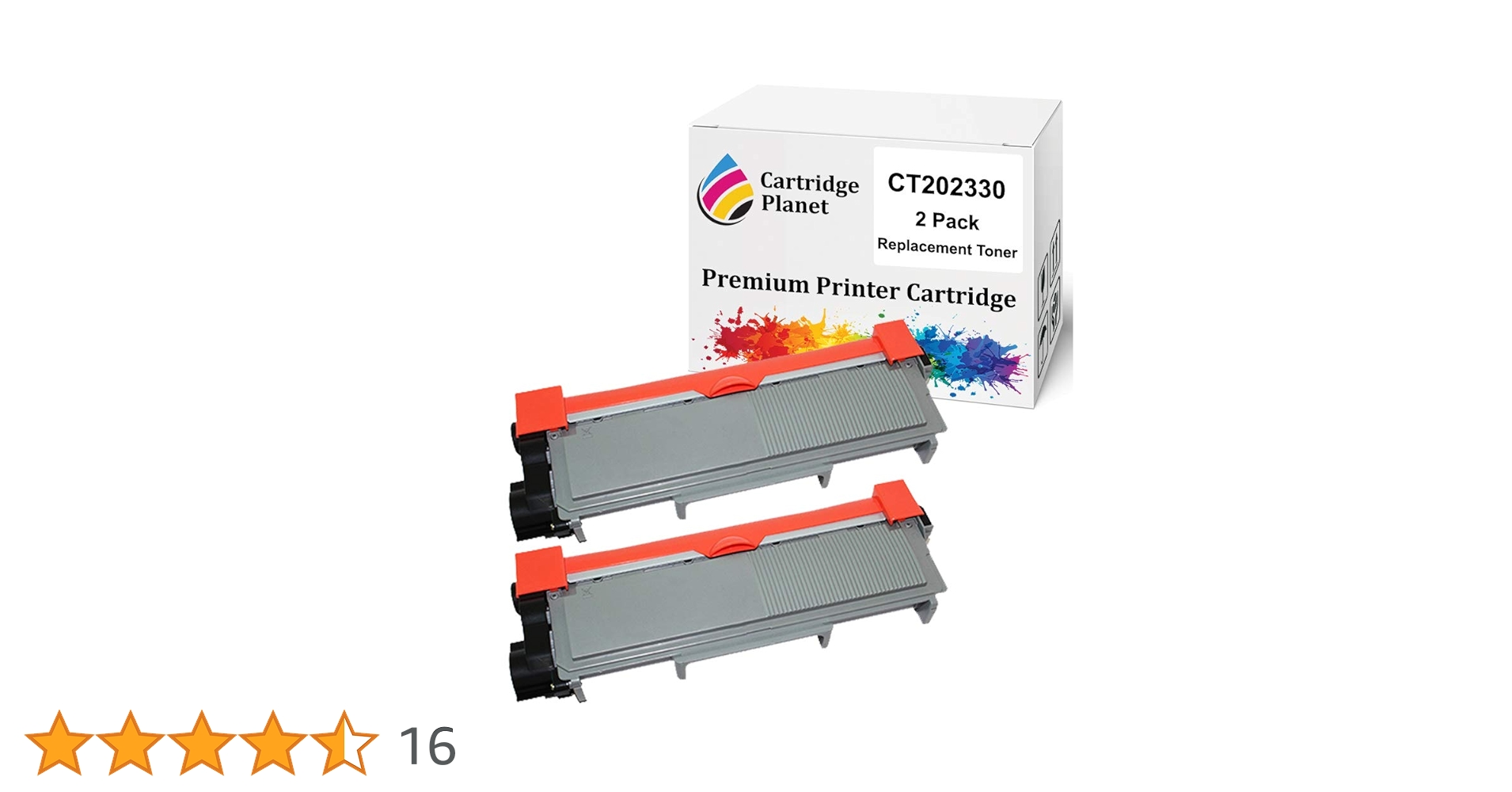 Cartridge Planet 2-Pack High Yield Compatible Toner