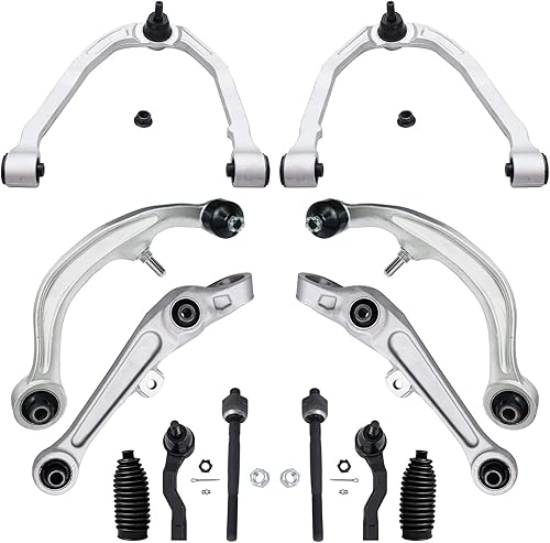 Miniatura 81 de Detroit Axle - Kit de suspensión delantera 2WD para Ford F-150 2004-2005, 2 brazos de control superiores, 2 rótulas inferiores, 2 barras
