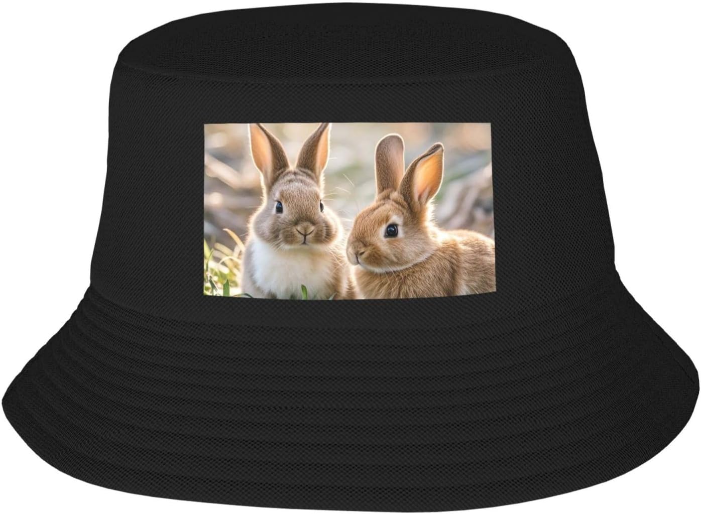 Bucket Hat for Women Men Cotton Sun Hats Yellow Daffodils Flowers Hat Beach Fisherman Hat Summer for Protection