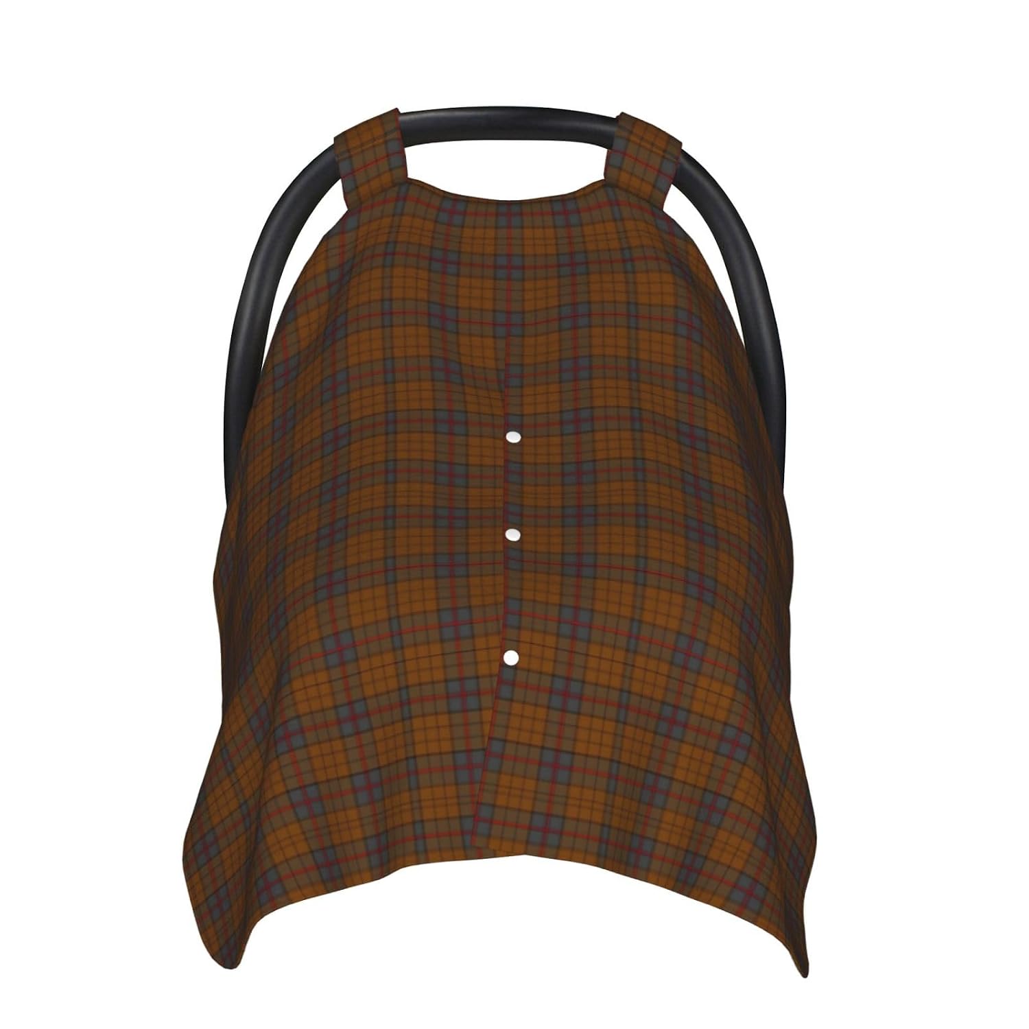 Ulster District Tartan Baby Car Seat Cover & Breastfeeding Nursing Cover - Breathable Stretch Fabric Multi-Use Nursing Cover for Breastfeeding