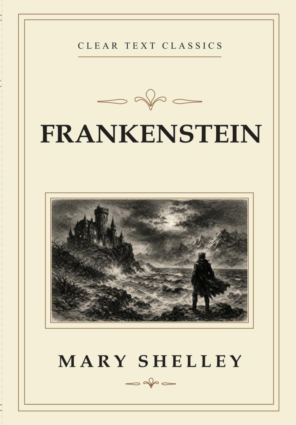 Frankenstein: A Clear Text Classic