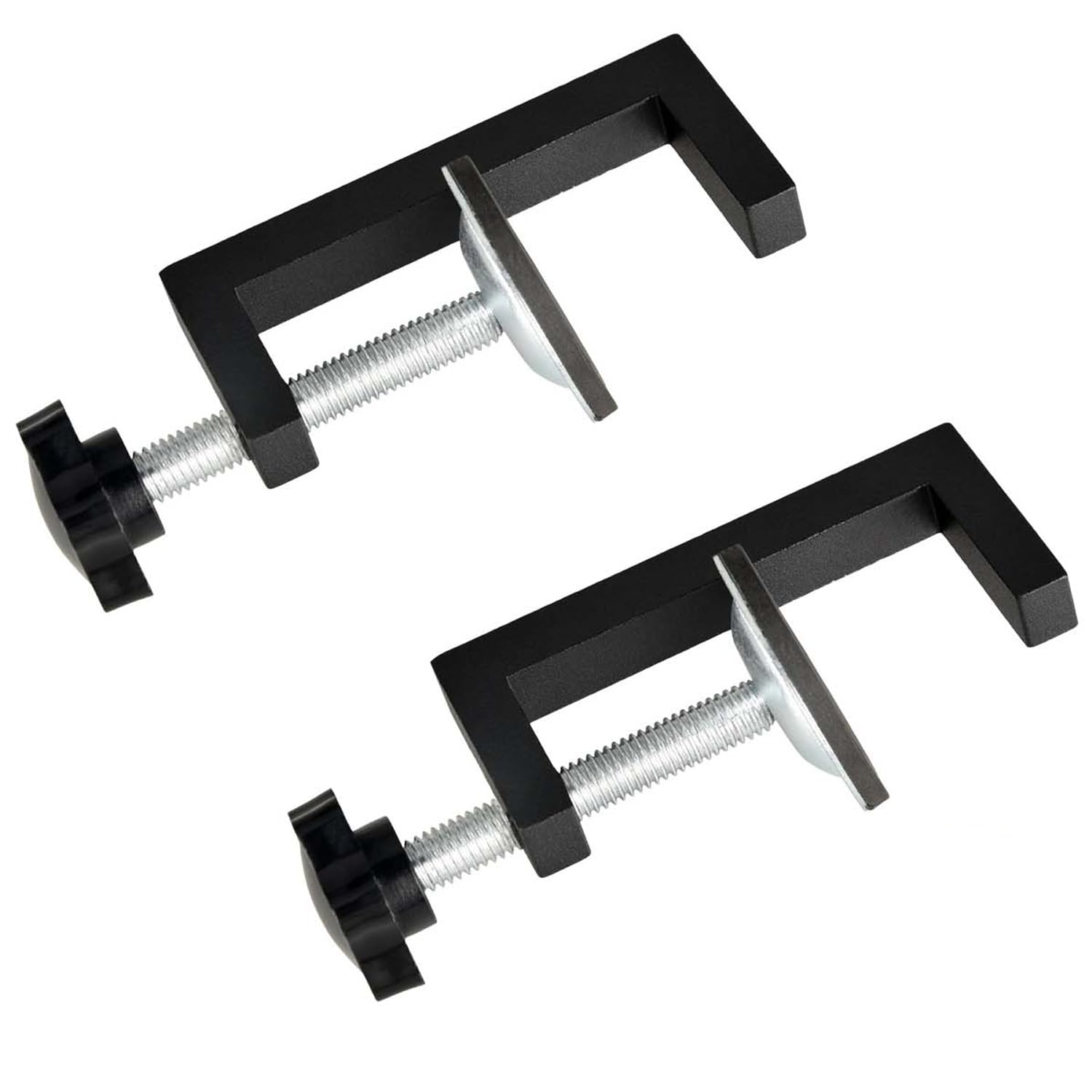2 Pcs G Clamps,Stable Clamps for Woodwork,Durable Adjustable Universal Table Clamps for Carpentry DIY Projects Home Workshop Furniture Repair Crafting and Garage Use