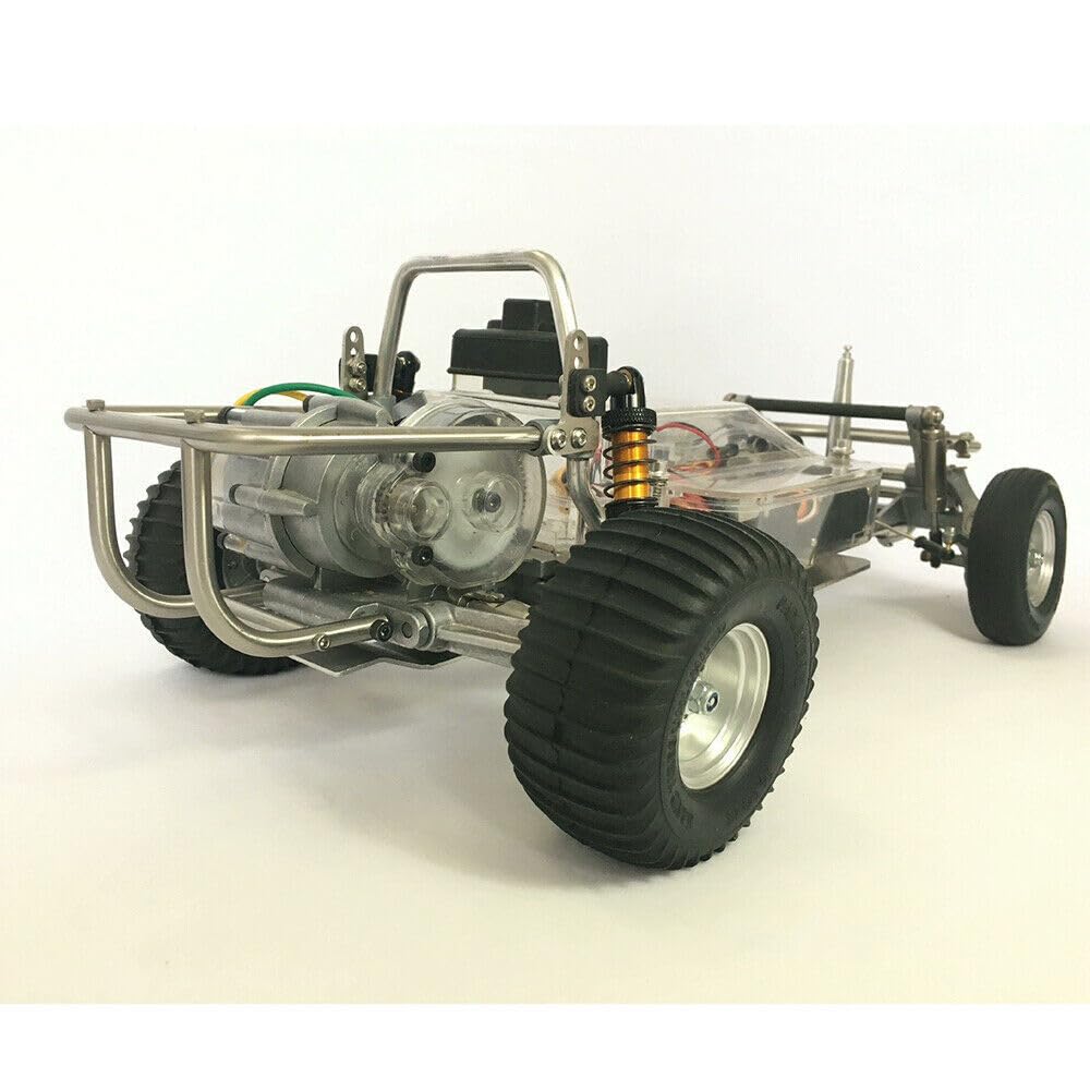 Alluminio Anteriore Posteriore Paraurti per Tamiya Sand Scorcher Super Champ Buggy Aggiornamenti SRB Chassis