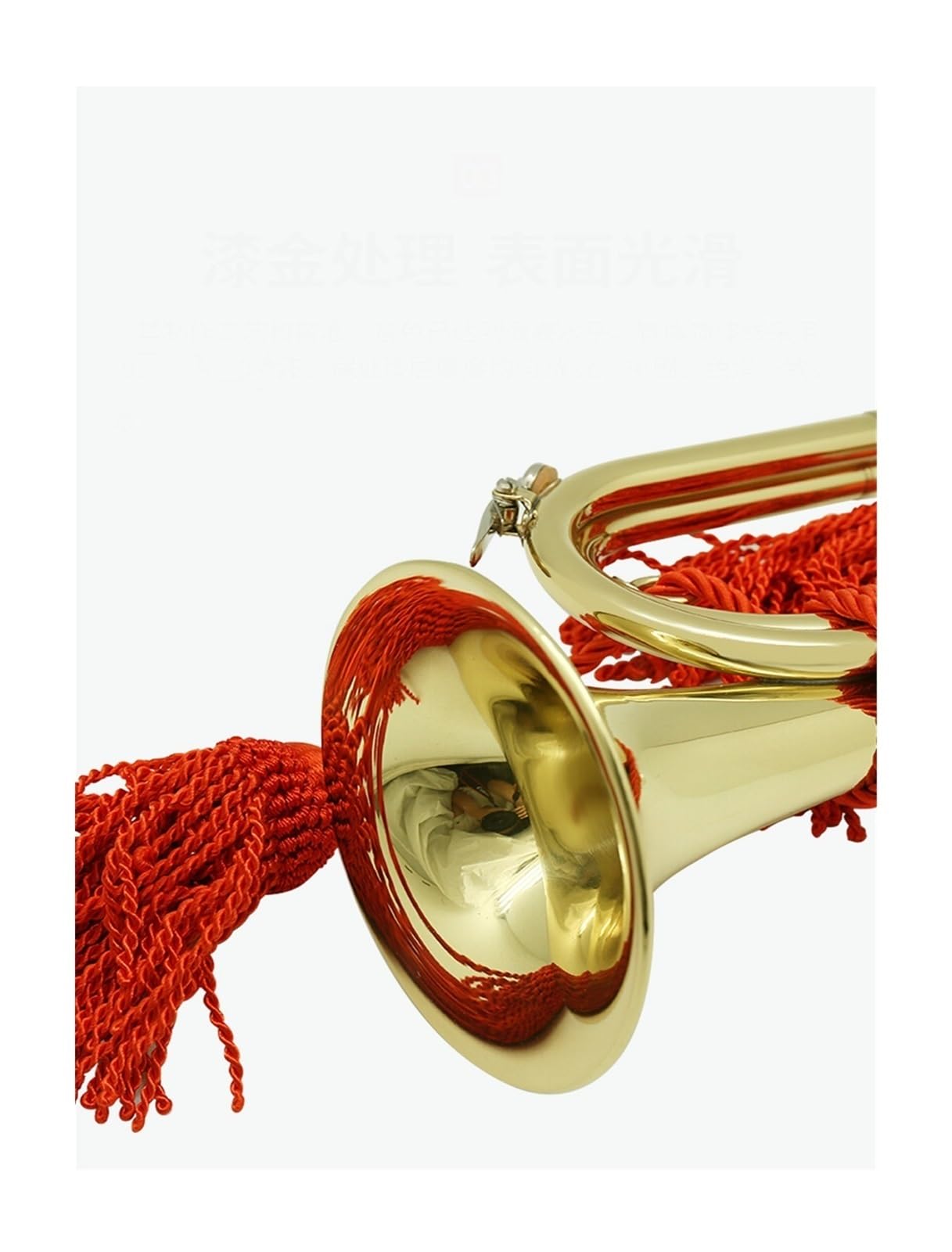 trąbka instrument Trąbka mosiężna B orkiestra wojskowa dmuchawa z tubą