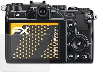 atFoliX Screen Protector compatible with Nikon Coolpix P7000 Screen Protection Film, anti-reflective and shock-absorbing FX Protector Film (3X)