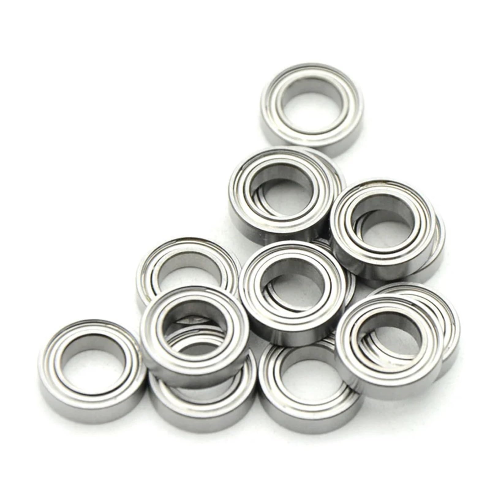 10 rodamientos de bolas con blindaje metálico MR MR52ZZ MR63ZZ MR85ZZ MR95ZZ MR128ZZ MR137ZZ(Mr62zz 2x6x2.5mm)