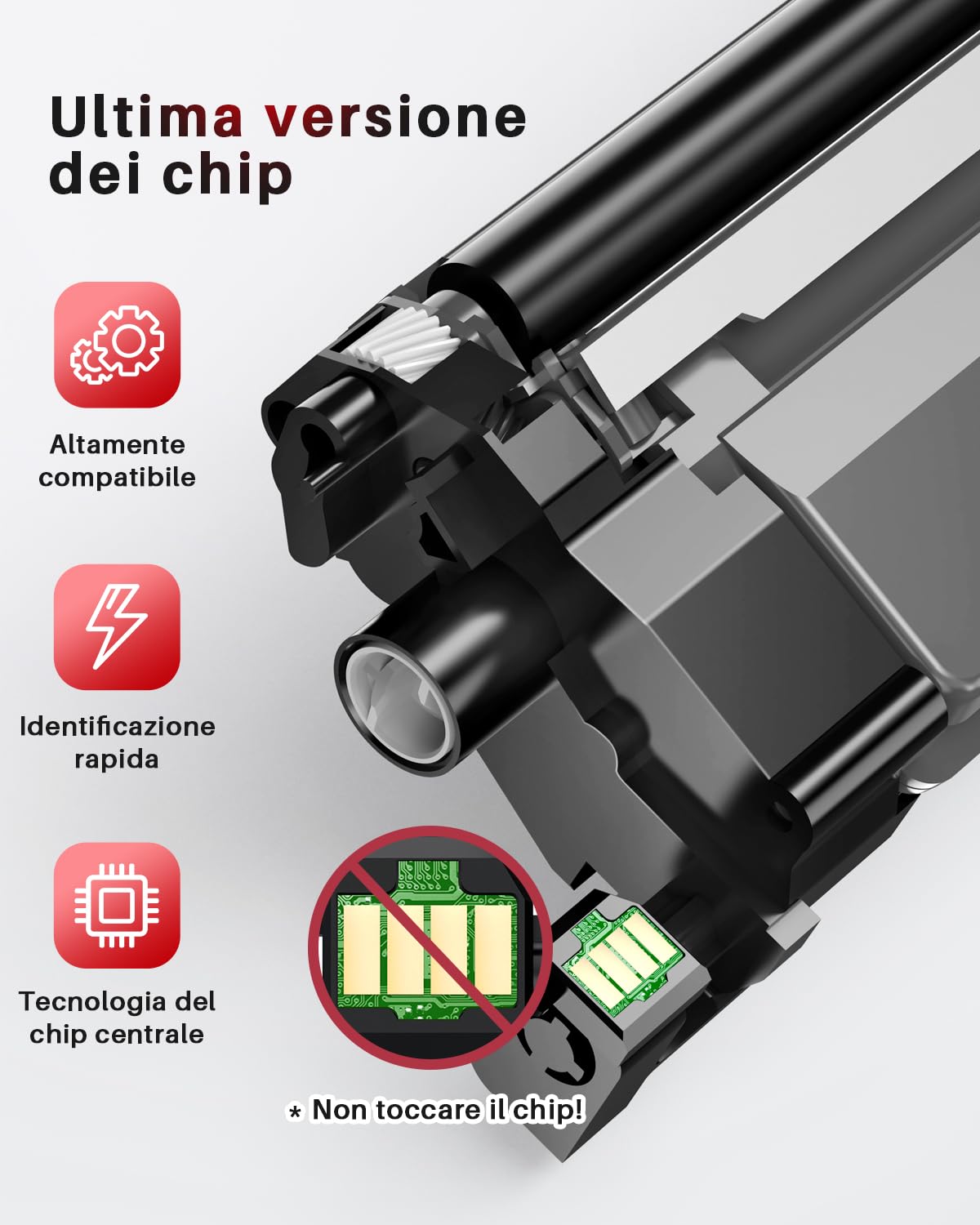 TN248XL TN248 Toner Compatibili per Brother TN 248 TN-248 | Compatibile perBrother MFC-L3740CDW MFC-L3740CDWE MFC-L3760CDW DCP-L3560CDW HL-L3220CW DCP-L3520CDW HL-L3240CDW Con chip