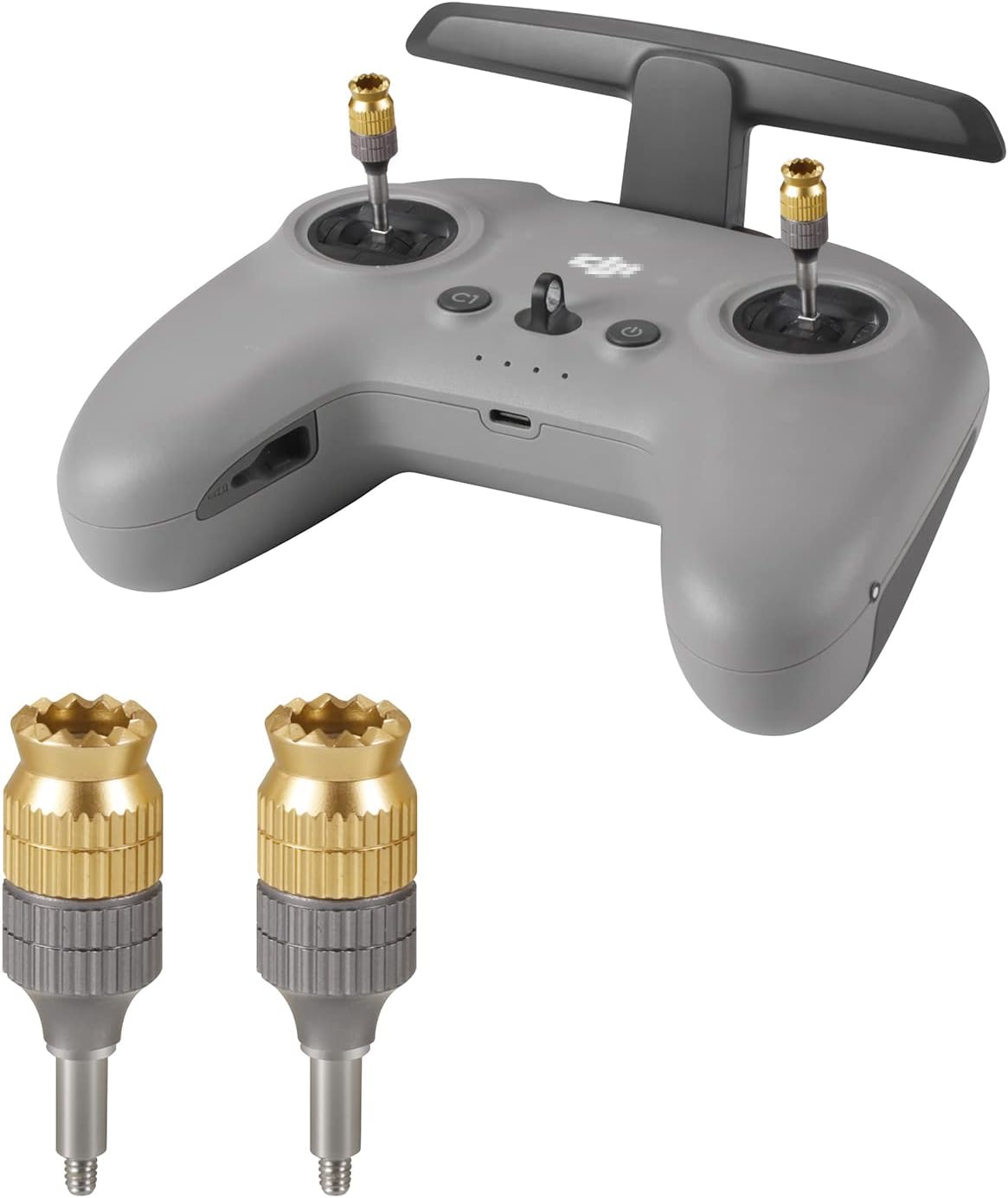 Anbee Upgrade CNC Aluminum Controller Stick Replacement Joystick Thumb Rocker Compatible with DJI FPV Drone