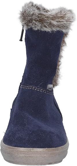 RICOSTA PEPINO Dari Stivali Invernali Bebè - Impermeabili CareTEX, In Vera Pelle E Tessuto, Foderati In Pelliccia Di Agnello, Suola In Gomma Naturale, Larghezza WMS Larga - 4