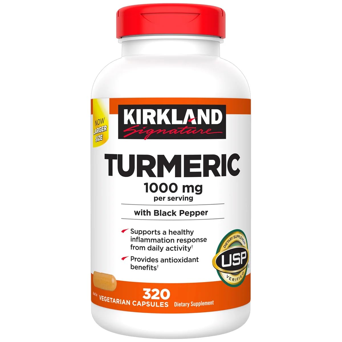 Signature Turmeric with Black Pepper, 1000mg (320 Count)