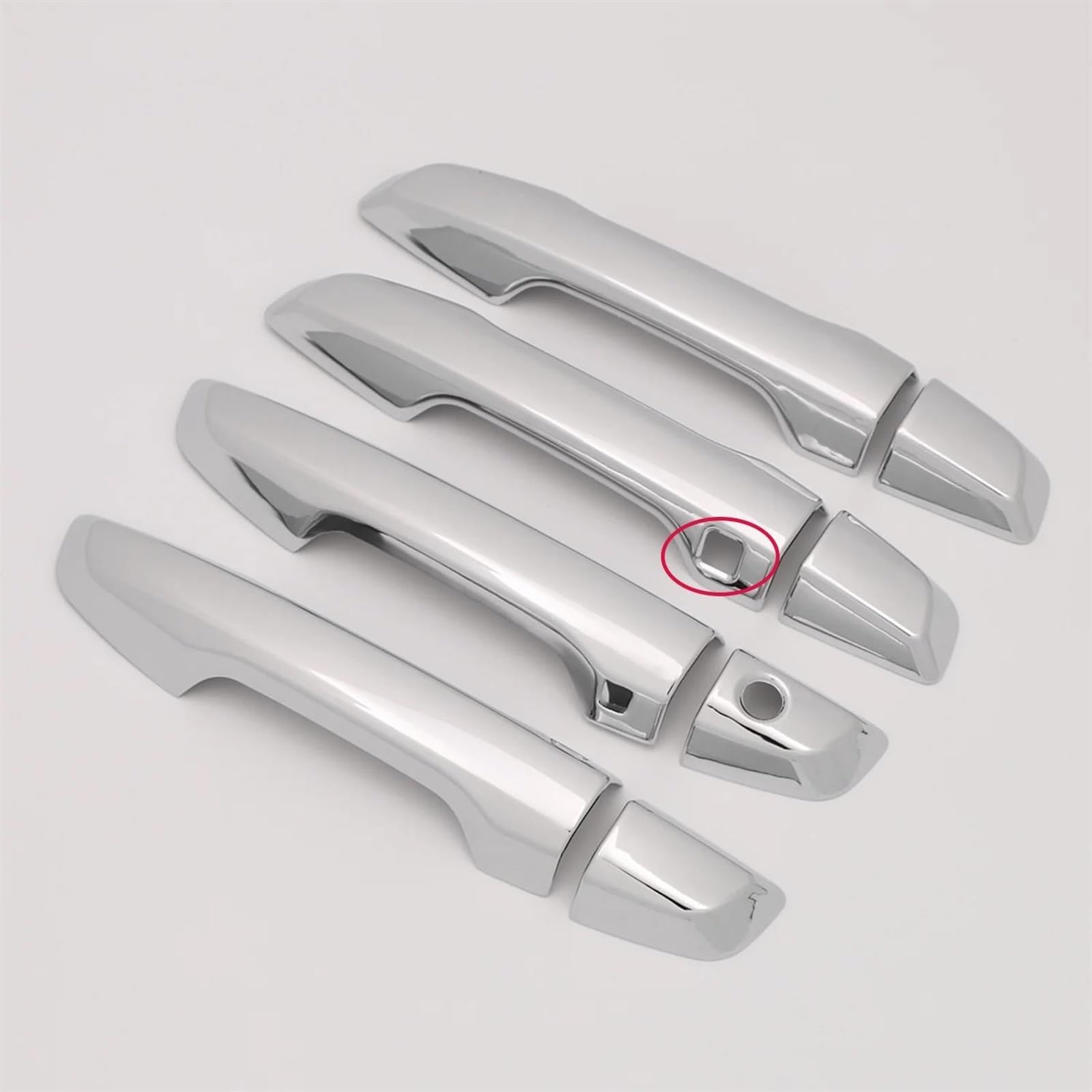 HJKDSZ Car Door Handle Cover Exterior Trim Decorative Accessories for CR-V CRV 2017-2021(Style 5)